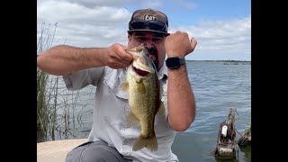 Power plant lake bass fishing [upl. by Eireva]