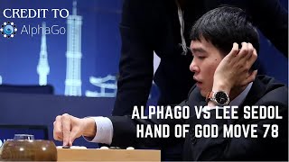 AlphaGo vs Lee Sedol Hand of God Move 78 Reaction and Analysis [upl. by Scheider845]