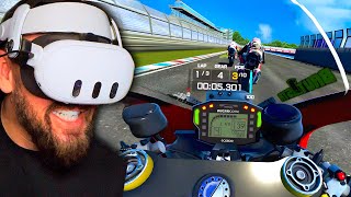 VRIDER SBK Is Meta Most Impressive VR RACING GAME [upl. by Brodeur]