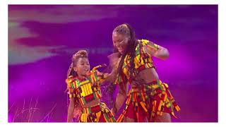 Ghanas Shining Stars Abigail amp Afronitaa Take 3rd Place on Britains Got Talent BGT [upl. by Adalie]