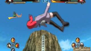 Naruto Shippuden Ultimate Ninja Storm RevolutionPTS Sasuke Vs Karin [upl. by Atineg]