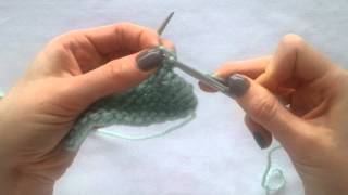 How to Knit Casting Off for Beginners [upl. by Dnomal]