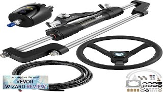 VEVOR Hydraulic Boat Steering Kit 300HP Hydraulic Steering Kit Helm Pump Hydraulic Review [upl. by Gewirtz]