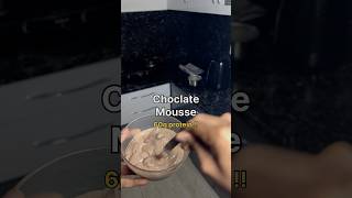 High protein chocolate mousse recipe  dessert proteinrecipe gymvlog [upl. by Portia263]