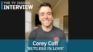 BUTLERS IN LOVE star Corey Cott on becoming a Butler for Hallmarks romantic comedy TV Insider [upl. by Angrist131]