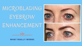 Review of microblading eyebrow enhancement  Alice HartDavis [upl. by Ruskin]