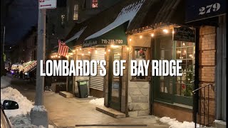 Pizza review Lombardo’s of Bay Ridge Brooklyn NY [upl. by Riorsson]