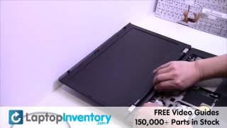 IBM Lenovo T420 T410 Palmrest Replacement Thinkpad  Touchpad Laptop Install Replace [upl. by Tanberg]