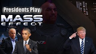 Presidents Play Mass Effect Part 1  Birth of BarDonJoe Shepard [upl. by Kieryt]