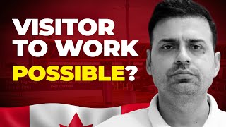 Convert Visitor Visa To Work Permit  Canada Visa Updates 2024  Rajveer Chahal [upl. by Rogerio]