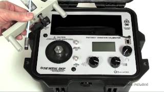 Portable Vibration Calibrator  Overview  9110D [upl. by Lahcym920]