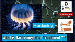 What is Hardening Heat Treatment  Engineers Academy [upl. by Martyn]