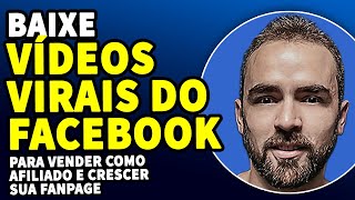 Como BAIXAR VÍDEOS DO FACEBOOK  Grátis e online [upl. by Anirbys]