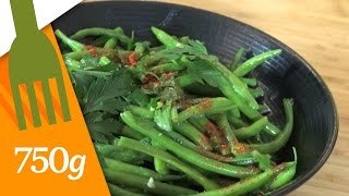 Recette de Haricots verts au beurre  750g [upl. by Edee]