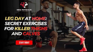 How to Get Toned Thighs and Defined Calves Without Leaving Your Home [upl. by Edy]