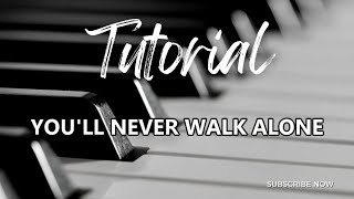 Climb Every Mountain Tutorial lyrics sheet music keyboard [upl. by Enilekaj]