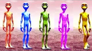 Wrong Heads DAME TU COSITA and PATILA Alien Green El Chombo Dance CHALLENGE hebek [upl. by Gaylor346]