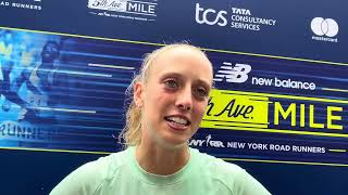 Jemma Reekie Wins 5th Ave Mile [upl. by Merideth]