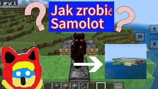 Jak zrobić samolot w minecraft [upl. by Ahsuat]