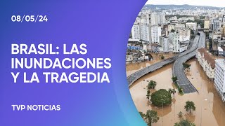 Las consecuencias de las inundaciones en Brasil [upl. by Nere]