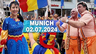 Romania vs Netherlands  Fans Munich 02072024  Uefa Euro 2024 [upl. by Sibeal927]