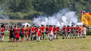 Redcoats and Rebels Reenactment 2023  OSV Saturday [upl. by Refinaj787]