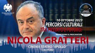 CONVEGNO GRATTERI 10 OTTOBRE 23 CROTONE [upl. by Omrellug]