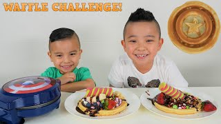 The Superhero Waffle Challenge CKN [upl. by Naesad]