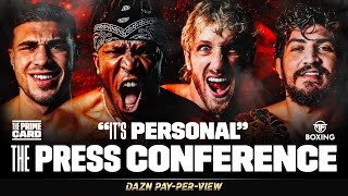 KSI VS TOMMY FURY amp LOGAN PAUL VS DILLON DANIS  THE PRIME CARD PRESS CONFERENCE LIVESTREAM [upl. by Stempson]