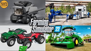 Farm Sim News  Gleaner Tow Truck JD Windrower amp More  Farming Simulator 22 [upl. by Alil107]