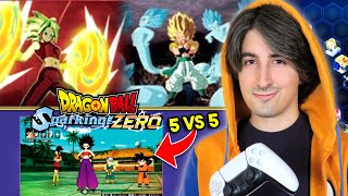 Svelate le PRIME FUSIONI e MODALITA 5 vs 5 di Dragon Ball Sparking ZERO 😍 [upl. by Fita21]