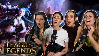 Get Jinxed Official Music Video League of Legends REACTION [upl. by Etam]