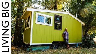 70 Year Old Builds Innovative OffGrid Tiny House For Debt Free Retirement [upl. by Anits]