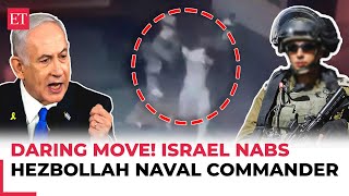 Israels daring move nabs Hezbollah naval commander from Lebanese territory in unprecedented raid [upl. by Esdras]