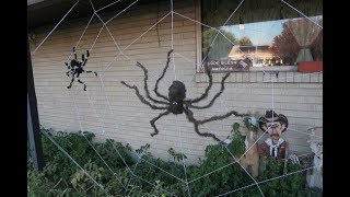 DIY Giant Spider Web [upl. by Cressida93]