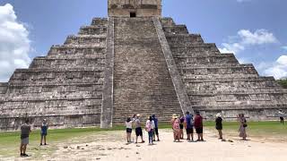 Chichen Itza Temple of Kukulcan clap and echo [upl. by Dianuj]