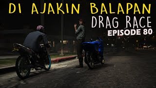 Rojali Ditantangin Balapan Drag  EPS 80  GTA Indonesia [upl. by Aurora]