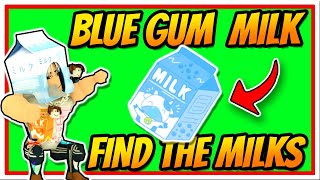 BLUE GUM MILK  Find the Milks 🥛 Roblox [upl. by Mari]