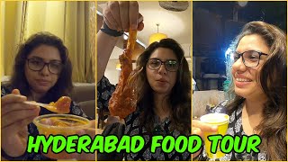 Exploring KHATARNAK amp KIRAAK 🌶️ Hyderabadi Food In INDIA 📍 Hyderabad Series  Ep2 [upl. by Tabbatha]