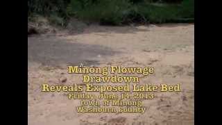 The landscape of the Minong Flowage Draw Down [upl. by Gayla]