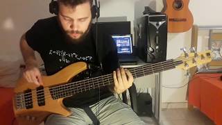 Haken  1985 Bass cover [upl. by Eecyak80]