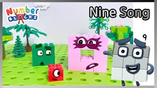 숫자송Numberblocks 9 Song 넘버블럭스 노래 따라하기  Learn to Count  Singalong [upl. by Onitnas]