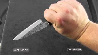 719023 Mikihisa Banno Hocho Petty Small AllPurpose Knife [upl. by Eeruhs]