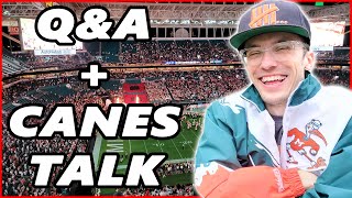 Get To Know Coop QampA  Miami Hurricanes Talk  Ask Me ANYTHING [upl. by Griffy887]