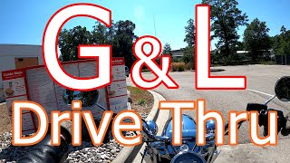 G amp L Chili Dogs Drive Thru on Motorcycle [upl. by Nonez]