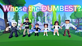 CINDY’S FAMILY DID THIS TREND  Roblox Trend [upl. by Hacceber]