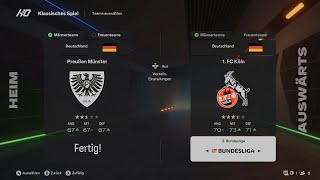 Lets Simulate FC 25 2 Bundesliga 13 Spieltag Preußen Münster VS 1 FC Köln [upl. by Octavian442]