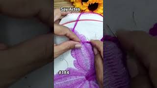 bordados sayartes embroidery bordadoamano [upl. by Airogerg945]