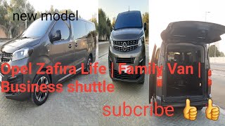 Opel Zafira Life  Family Van  Business shuttle youtube recommendation youtube opel car [upl. by Zorina]