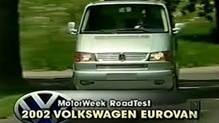 2002 Volkswagen EuroVan GLS VR6 TransporterT4  MotorWeek Retro [upl. by Erlewine]